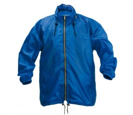 Impermeable con capucha y cremallera A3875|Bermudiana