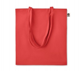 bolsa publicitaria de algodon organico modelo C6189 color rojo