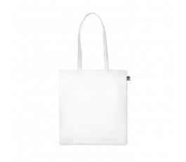 bolsa publicitaria de algodon organico modelo C6189 color blanco
