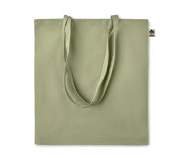 bolsa publicitaria de algodon organico modelo C6189 color verde