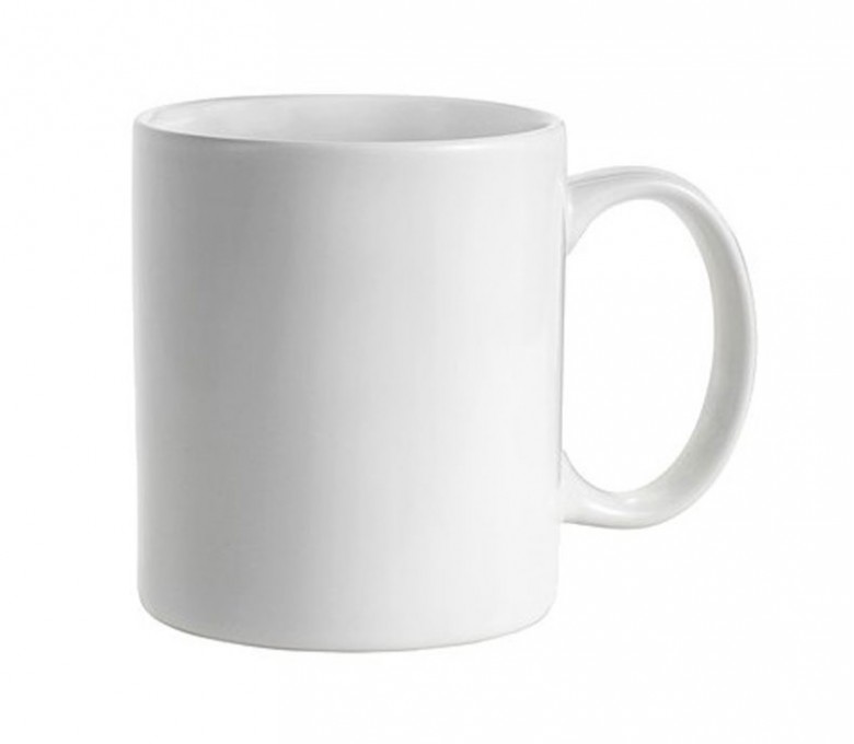Taza Mug de cerámica blanca - Tot Kedabe