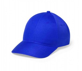 gorra de microfibras de 6 paneles modelo A5226 color azul