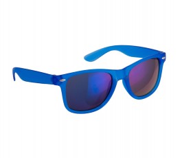 gafas de sol modelo A4581 con lentes espejadas y montura de color azul