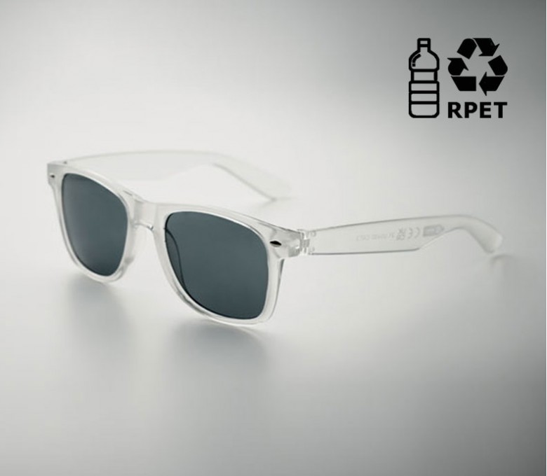 gafas de sol modelo C6531 con montura de RPET transparente