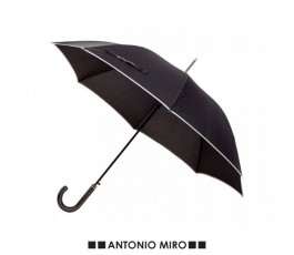 paraguas de la marca antonio miro abierto color negro