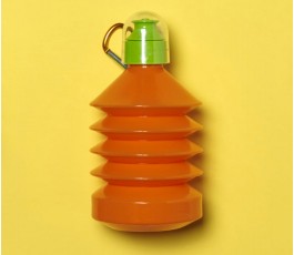 botella plegable modelo B3879 color naranja