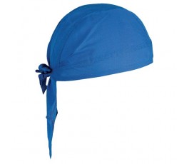 bandana talla adulto de color azul con cinta de ajuste