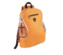 mochila modelo A4057 color naranja con botella