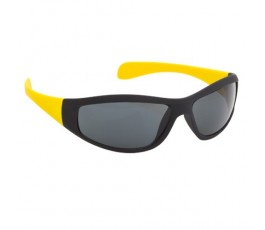 gafas de sol modelo A4414 con montura negra y varillas amarillas