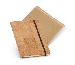 cuaderno A5 de corcho con funda de non-woven