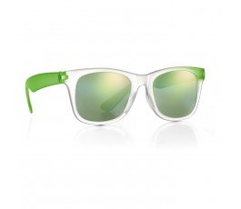 gafas de sol modelo C8652 con montura transparente y varillas color verde
