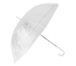 paraguas publicitario transparente modelo B6487 abierto