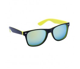 gafas de sol modelo A4799 con montura y y patillas de color negro y amarillo
