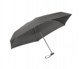 mini paraguas plegable modelo ZU010105 color gris abierto