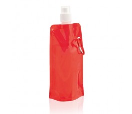 botella plegable modelo A3584 color rojo