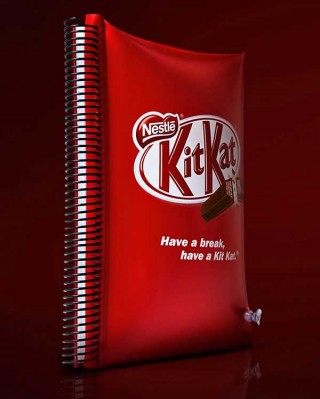 Libretas personalizadas de KitKat